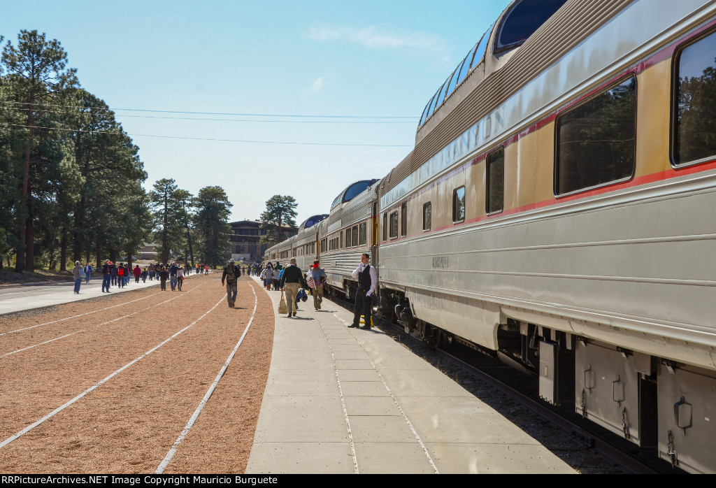 Grand Canyon Railway at the Grand Canyon Village Station